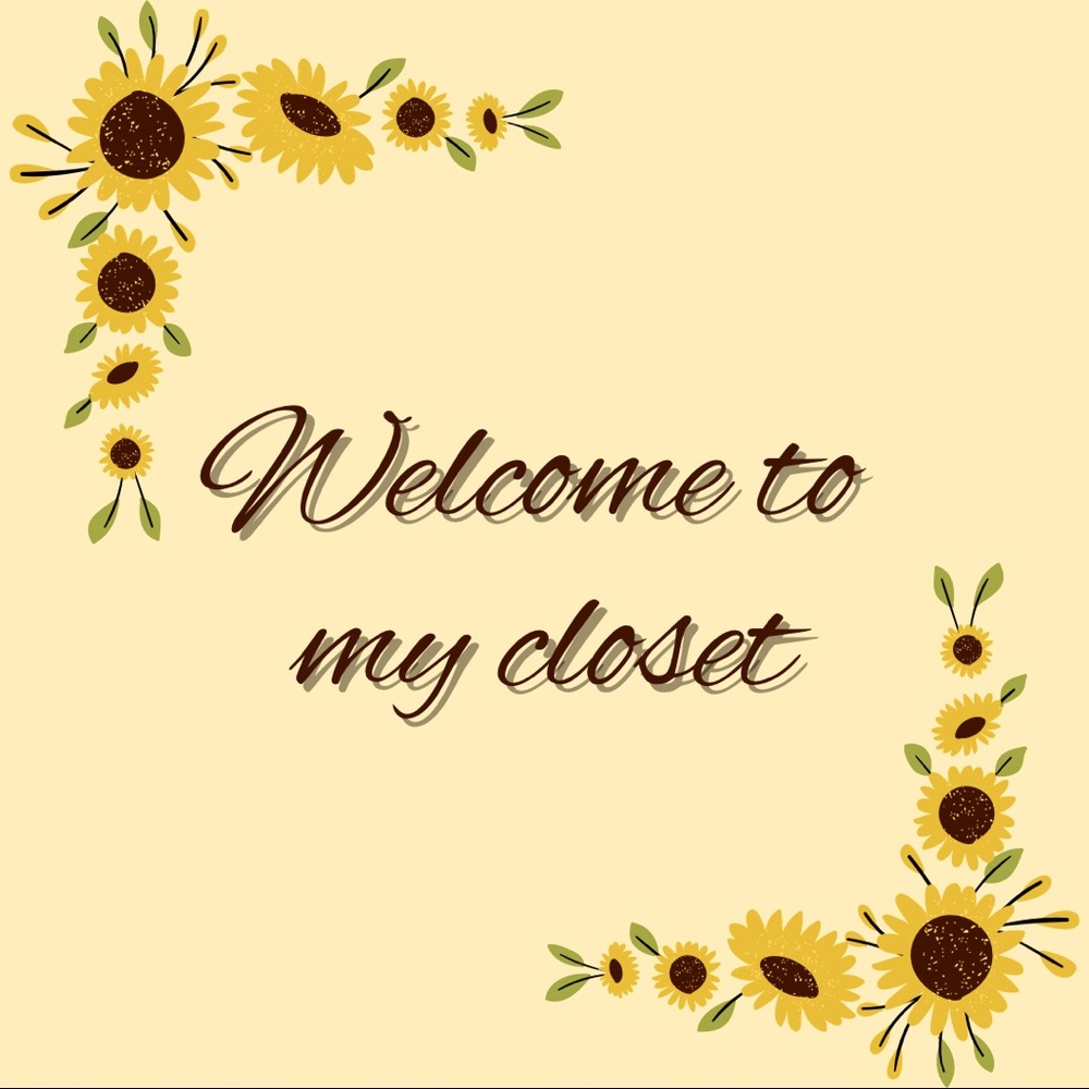 Welcome to my closet